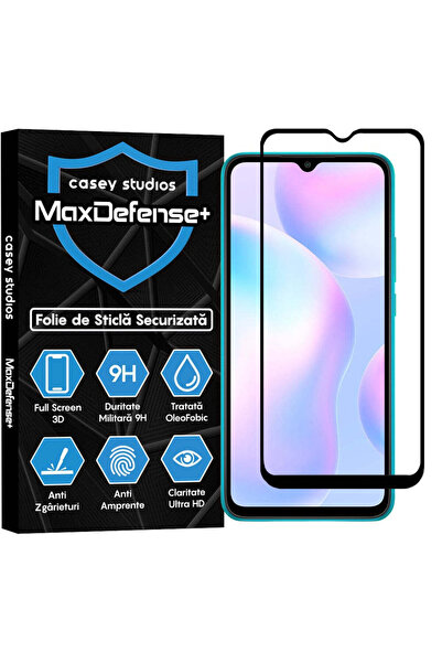 Casey Studios Folie Xiaomi Redmi 9A/Redmi 10A, Full Cover, Ultra HD, Anti Zga...