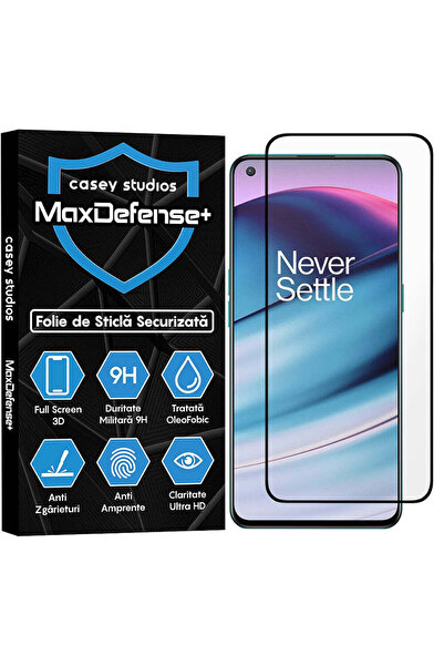 Casey Studios Folie Sticla OnePlus Nord 2T/Nord CE 5G/Nord 2 5G, Anti Zgariet...