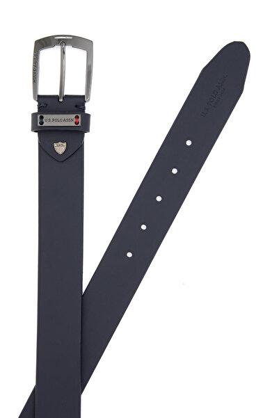 U.S. Polo Assn. حزام رجالي باللون الأزرق الداكن 50315011-VR033