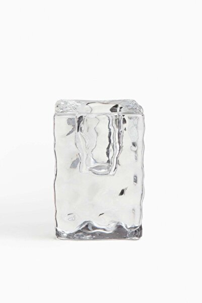 H&M Small glass candlestick