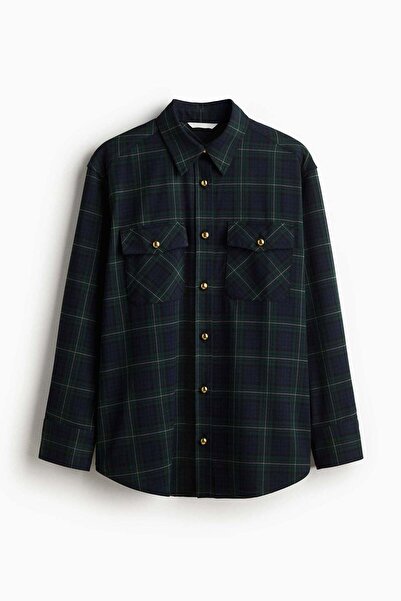 H&M Oversized flannel shirt