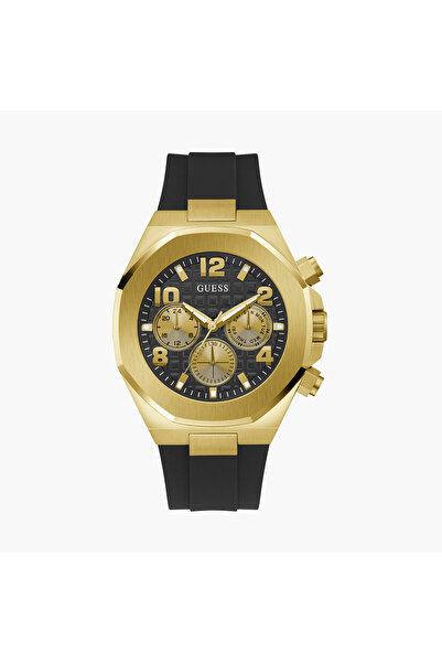 Guess Men's 46 MM Black Chronograph Watch GW0583G2