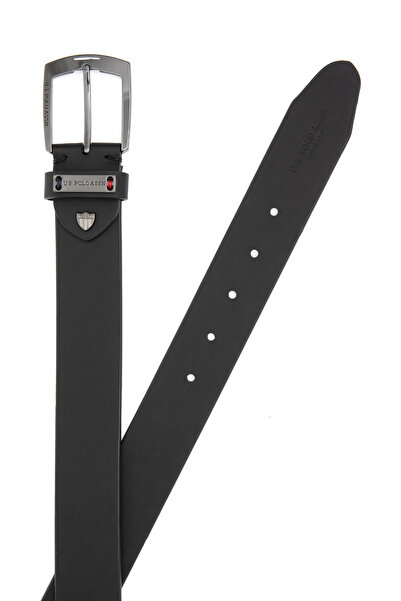 U.S. Polo Assn. Men's Black Belt 50315011-Vr046