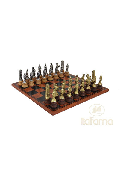 İTALFAMA Wood Chess Set No.243 40x40 cm
