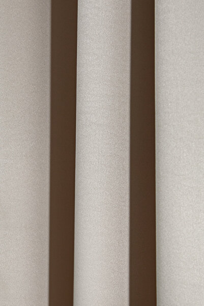 Premier Home Blackout Ringed Background Curtain Gray 140X260