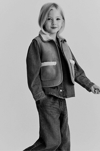 H&M Teddy-lined gilet