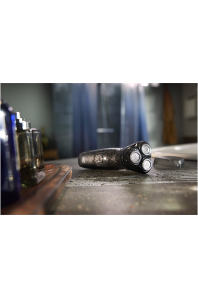 Philips Aparat de ras Shaver Seria 1000 S1141/00, barbierit umed şi uscat, fara fir, capete 4D flexi