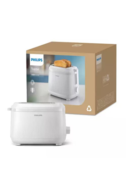 Philips Prajitor paine Seria 3000 HD2511/00, 760-900 W, Alb arctic