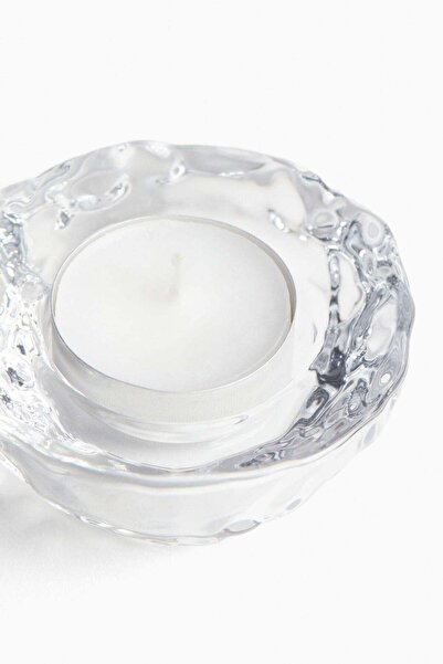 H&M Glass tealight holder