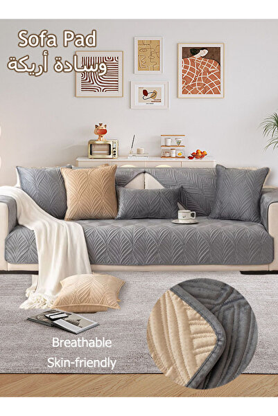 Generic Sofa Pad Simple Modern Sofa Non -Slip Flush Cushion Wear Resistance, Dirty, Washing, Can Be Removed