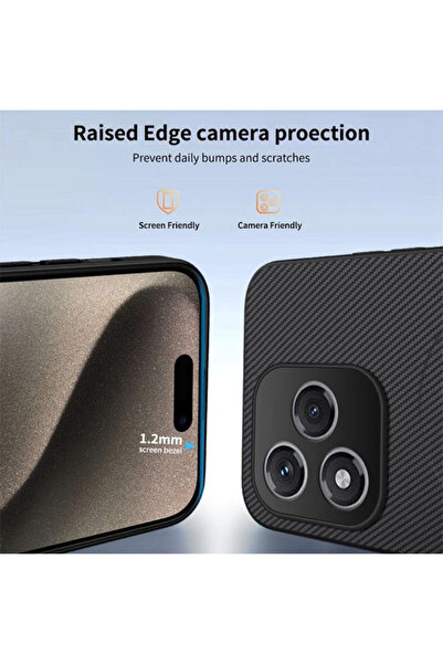 Generic Magnetic Case for Honor 400 Lite 5G, Premium Twill Texture，Fashion Shockproof Honor 400 Lite Cover