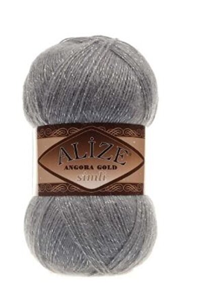 Alize Angora Gold Silvery Gray 1 Piece Collar : 87