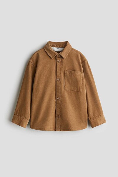 H&M Cotton corduroy shirt