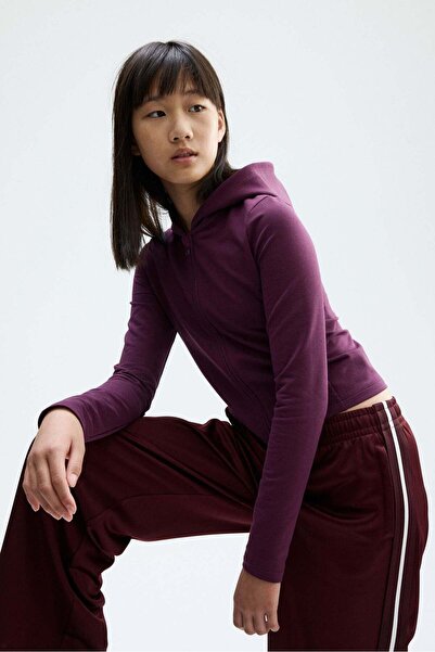 H&M Zip-through sports hoodie