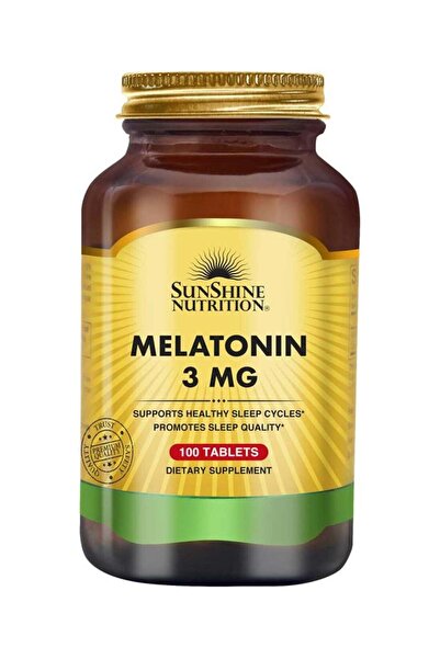 Sunshine Nutrition Melatonin 3Mg 100 Tablets