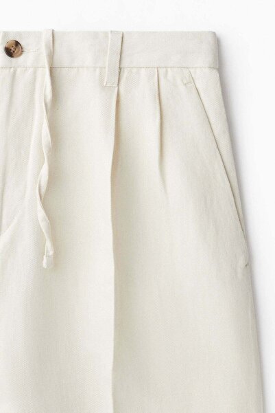 H&M Loose Fit Linen-blend trousers
