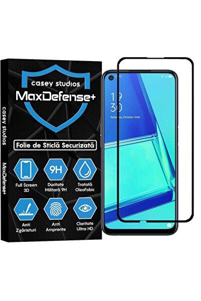 Casey Studios Folie Sticla Oppo A52/A72 4G, Full Cover 3D, Ultra HD, Anti Zga...