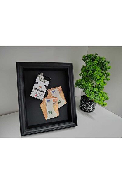 OEM Cadou Unic pentru barbati, Tablou Euro-Marlboro, Facut Manual , 29x24 cm