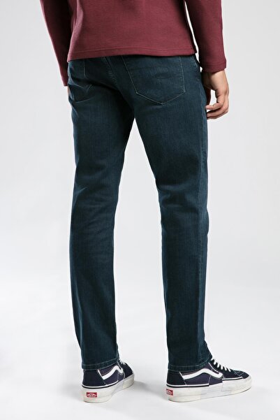 Lee Cooper Jagger Normal Waist Slim Fit Straight Leg Lisa Dark Aqua Green Men's Jeans