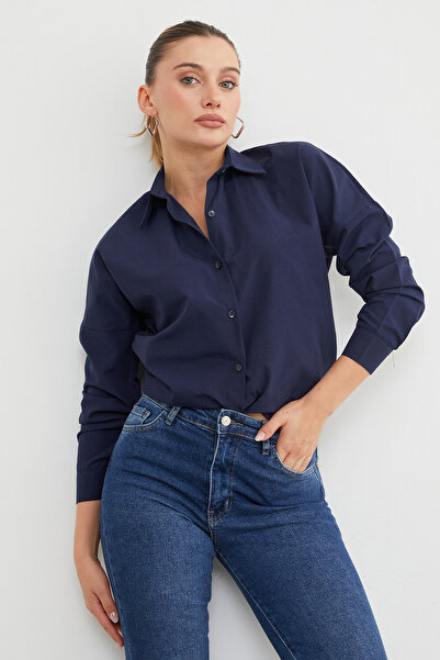 Fulla Moda Basic Düğmeli Gömlek