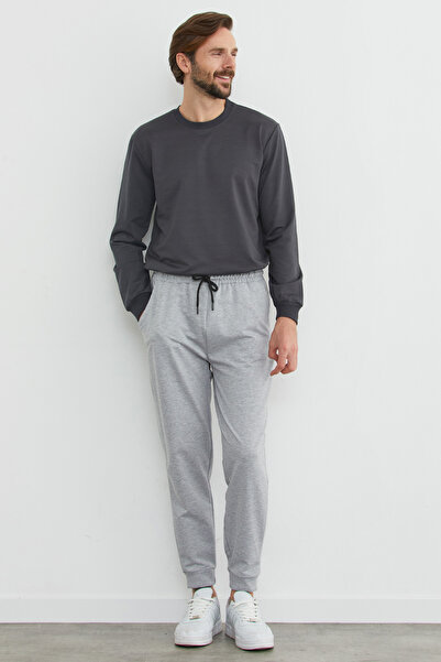 Fulla Moda Lace-Up Waist Pocket Jogger Sweatpants