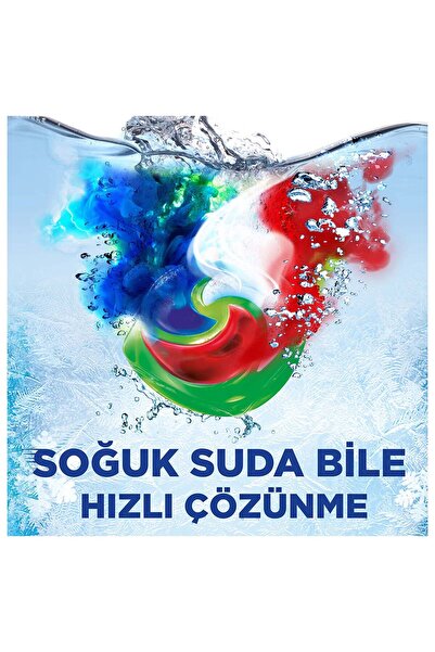 Ariel Hepsi1Arada PODS® Oxi Extra Leke Çıkarma Kapsül Çamaşır Deterjanı Beyazlar ve Renkliler 10 Yıkama x4