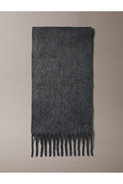 Calvin Klein EMBLEM BRUSHED HW SCARF