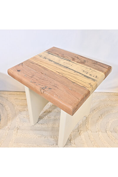 Crafted by Lifestyle Wooden Top Accent Table