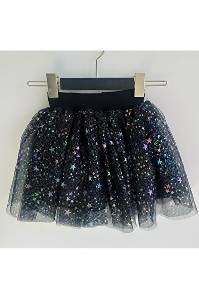 Zebra Baby Girl Shiny Star Printed Tutu Skirt