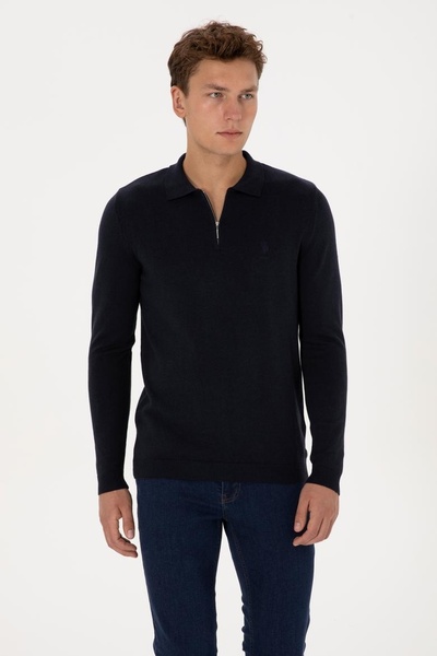 U.S. Polo Assn. Farah025K Navy Blue Men's Sweater 2236535
