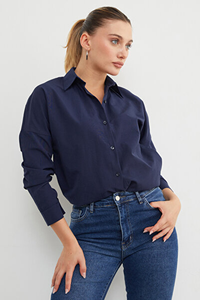 Fulla Moda Basic Düğmeli Gömlek