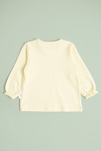 Fulla Moda 100% Cotton Daisy Embroidered Girls' 2-Piece Salopet Set