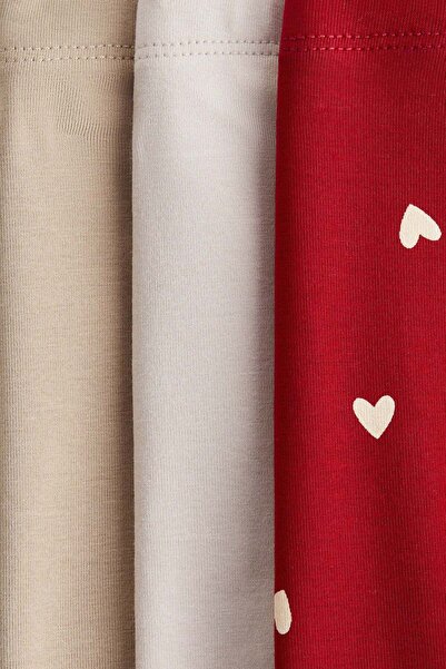 H&M 3-pack cotton jersey leggings