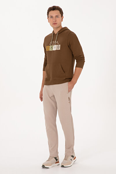 U.S. Polo Assn. Men's Dark Beige Sweatpants 50309998-Vr088