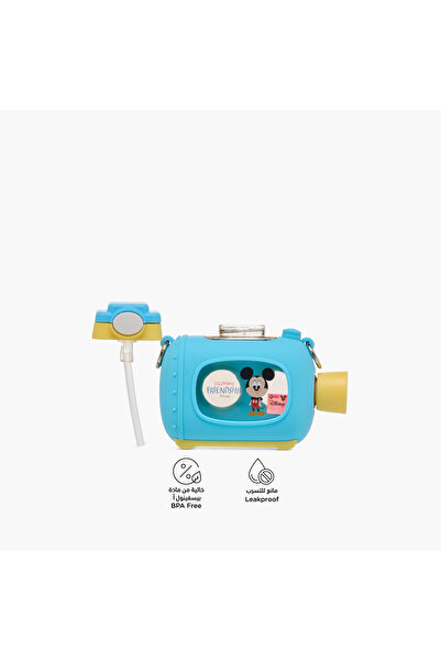 Disney Mickey Mouse Print Water Bottle - 680 ml