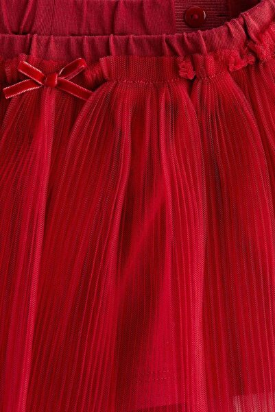 H&M Plissé tulle skirt