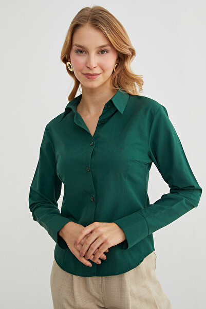 Fulla Moda Basic Pensli Slim Fit Shirt