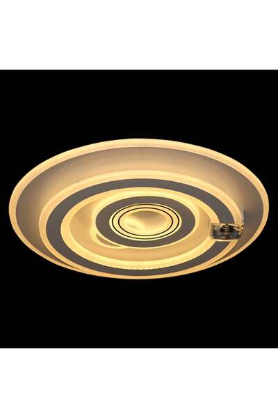 RFAN LED Chandelier, Model 811/5, with Remote Control, 3 Light Types, 200W, White