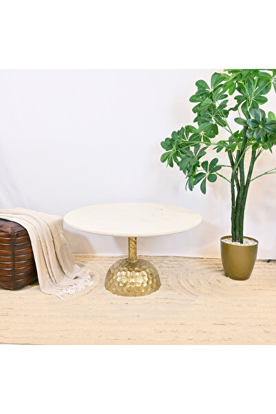 Crafted by Lifestyle Marble Top Coffee Table