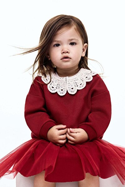 H&M Plissé tulle skirt