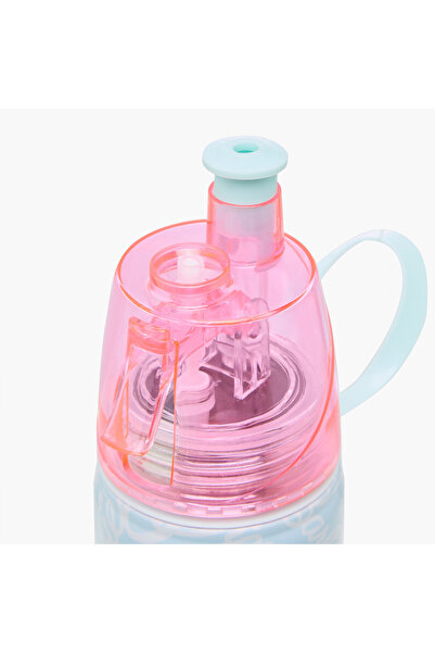 Barbie Mattel Stainless Steel Water Bottle with Water Mist Trigger – 500 ml