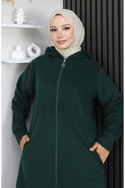 sefamerve Polar cap tunic 0970-05 emerald green