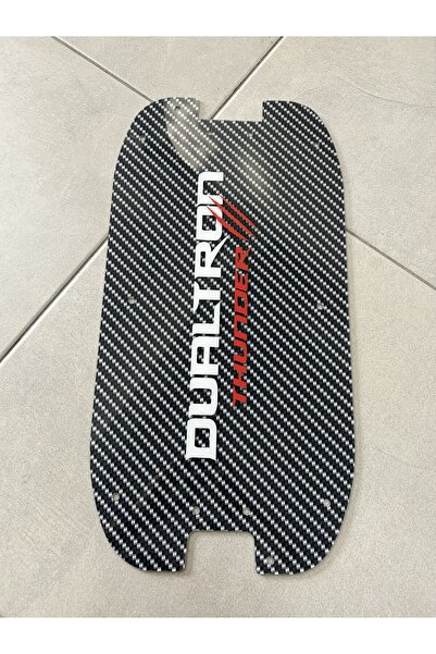 bisiklet dünyam Karbon Desenli Elektrikli Scooter Pleksi Tabanlık Standart Vi...