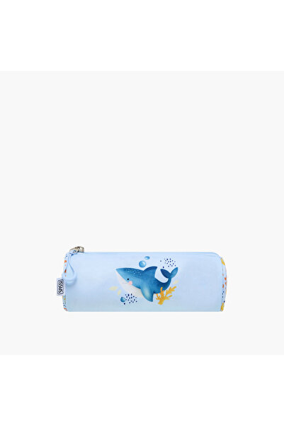 SASSI Printed Pencil Pouch with Zip Closure