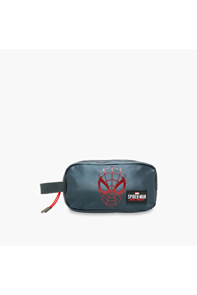 Marvel Spider-Man Print Pencil Pouch with Zip Closure