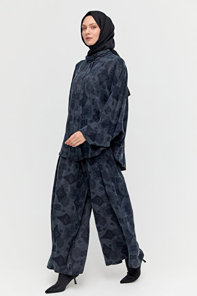 Setrms Yarasa Kol Desenli İkili Takım