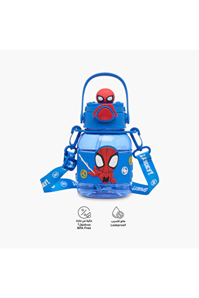 Marvel Spider-Man Print Sipper Water Bottle - 800 ml