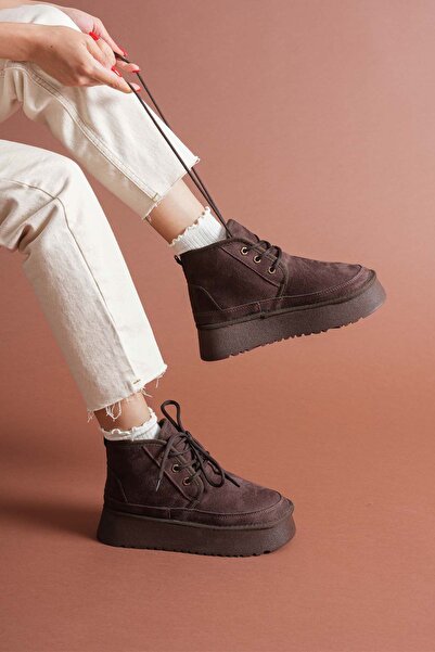 labor Selection Kalın Taban Bağcıklı Kürklü Kadın Bot