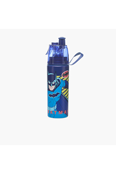 Warner Bros Batman Tritan Water Bottle with Water Mist Trigger – 500 ml