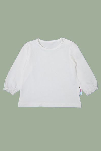 Fulla Moda 100% Cotton Daisy Embroidered Girls' 2-Piece Salopet Set